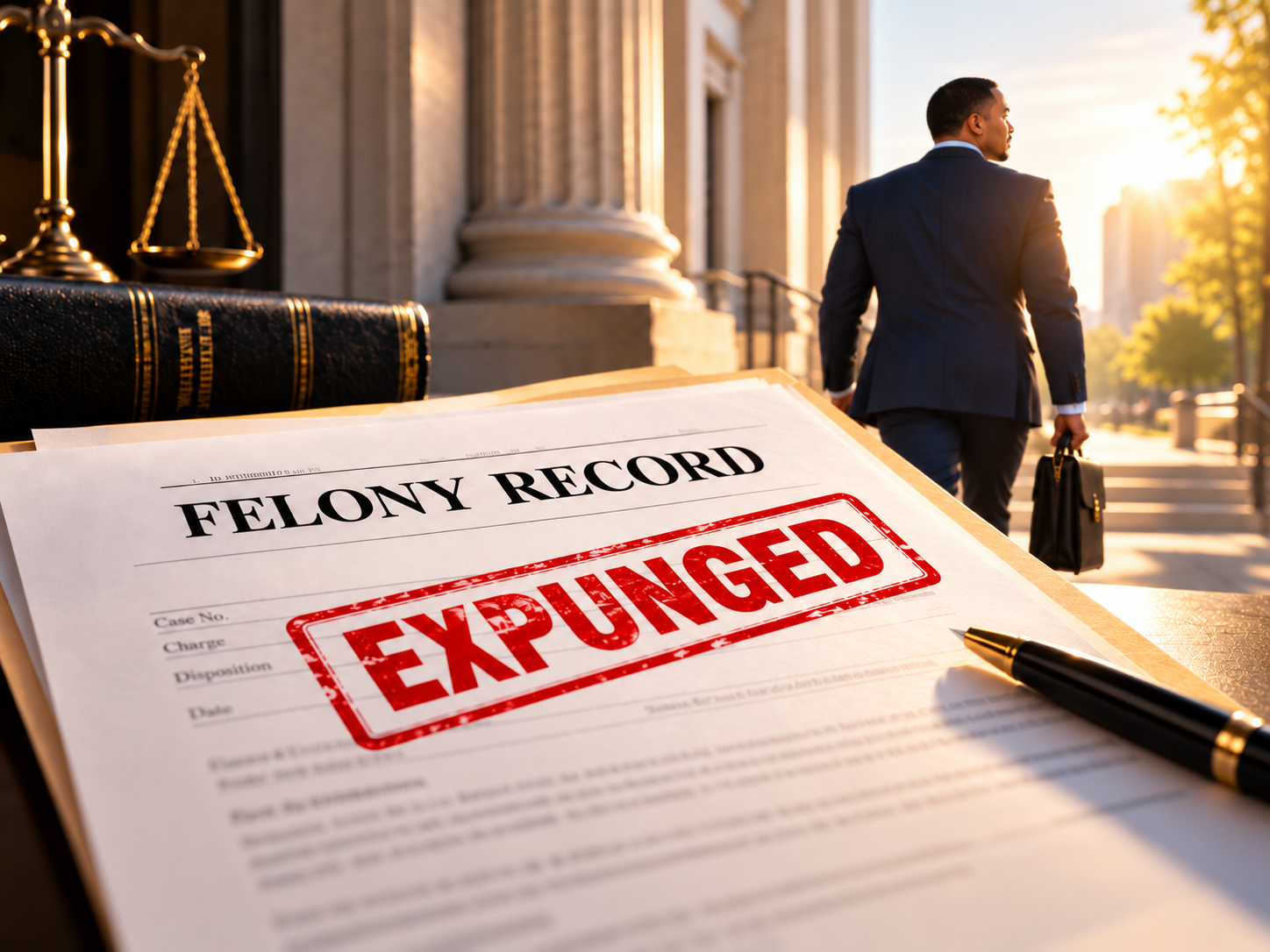 Felony expungement records